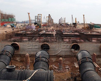 重慶市大渡口區防水套管安裝現場